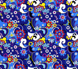 大牌花朵碎花乱花