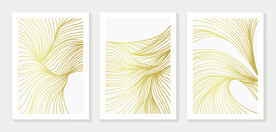 抽象线条装饰画