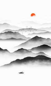水墨山水