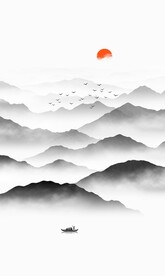 水墨山水