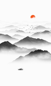 水墨山水