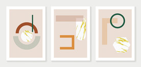 高级几何装饰画