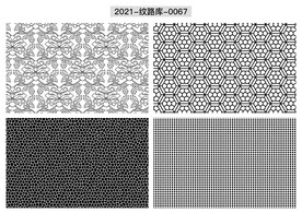 折光纹 逆向纹 线条纹 防伪纹