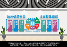 企业6S文化墙