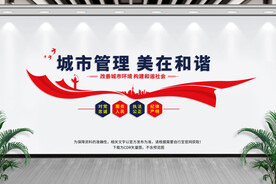 城市管理文化墙