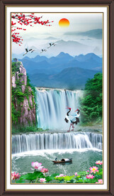 玄关山水画