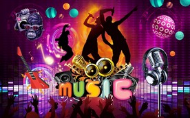 KTV酒吧背景墙图片