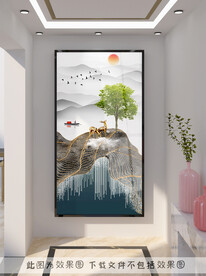 玄关 装饰画