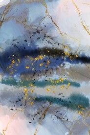 抽象肌理水墨油画