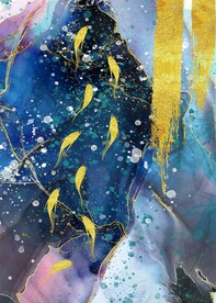 高端肌理九鱼图