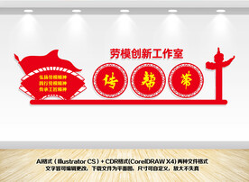 劳模创新工作室文化墙