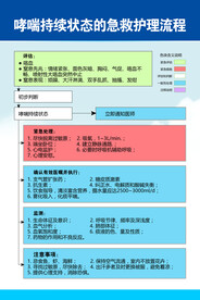 哮喘持续状态的急救护理流程