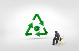 循环回收利用箭头