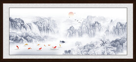 国画山水