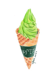 冰淇淋插画