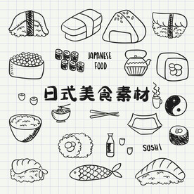 日式美食素材