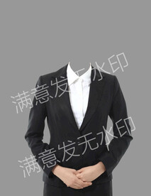 女性形象照半身西装