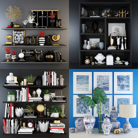 现代装饰架置物架陈设品摆件