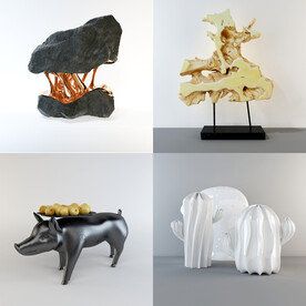 杂七杂八的装饰品摆件