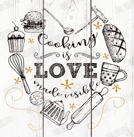 复古木板装饰画