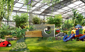 中式园林 景观设计 绿化设计 