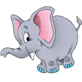 卡通大象