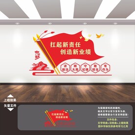 国有企业党建文化墙