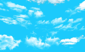 蓝天云彩