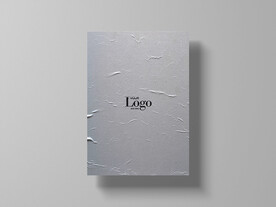 锡箔纸海报样机