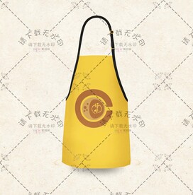  围兜效果图包装袋样机