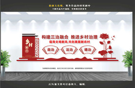 乡村振兴文化墙