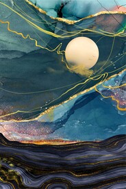 高端抽象肌理装饰画