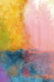 高端抽象意境水彩