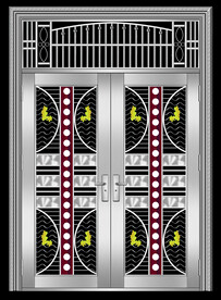 不锈钢门 