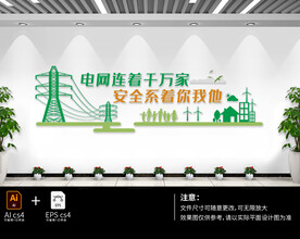 电网安全文化墙