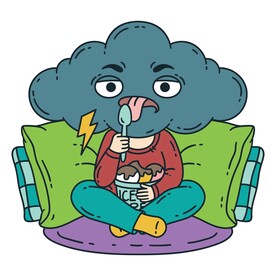 手绘玩游戏图片