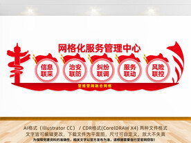 联防联治文化墙