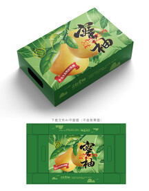 三红蜜柚包装 