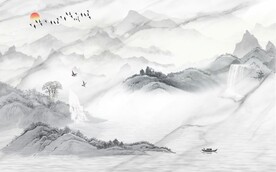 中式背景墙图片