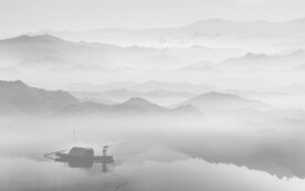 水墨山水画