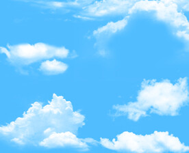 蓝天白云