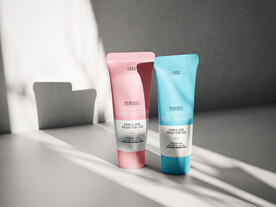 多视角化妆品管样机洗面奶