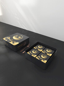 原创月饼礼盒包装样机