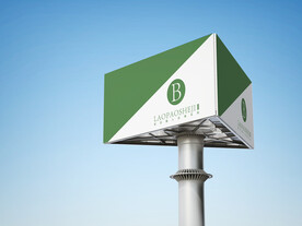 户外广告牌样机图片