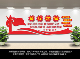 民兵之家文化墙