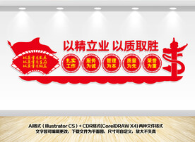 企业质量文化墙