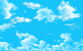 蓝天白云