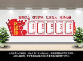 新时代文明实践站文化墙