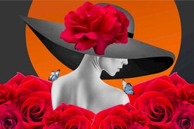 会所美女装饰画