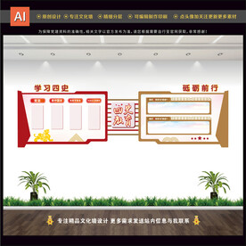 四史教育文化墙